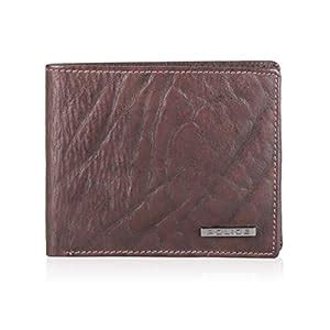 Buy Police Bi-Fold RFID Slim Textured Wallets for Men Leather Original ...
