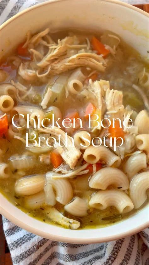 Chicken bone broth soup – Artofit