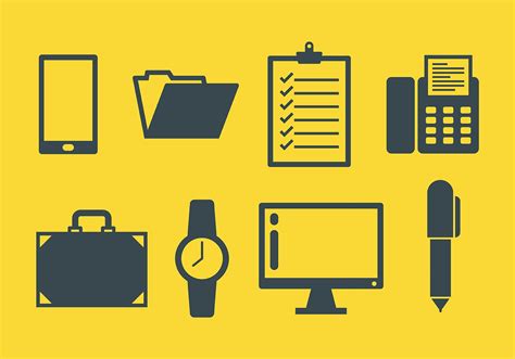Business Icons Vector 的图像结果