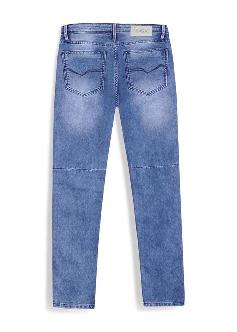 BIKER DARTS JEANS VALENCIA BLUE – www.rogic.in