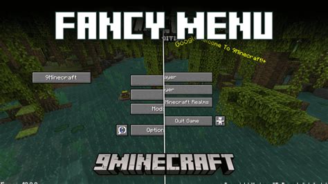 Image result for Minecraft Fancy Menu Mod Tutorial