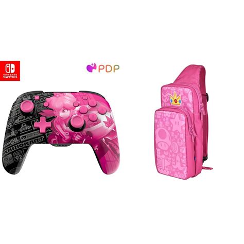 Image result for Princess Peach Nintendo Switch Controller