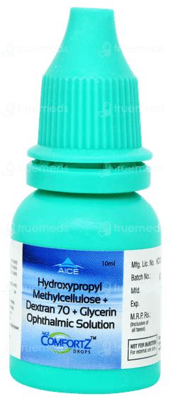 Comfortz Eye Drop 10 Ml - Uses, Side Effects, Dosage, Price | Truemeds