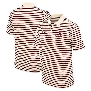 Men's Nike Cream Alabama Crimson Tide Solid Foundation Striped ...