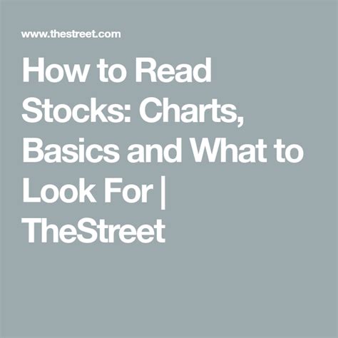 Image result for Stock Chart Basics