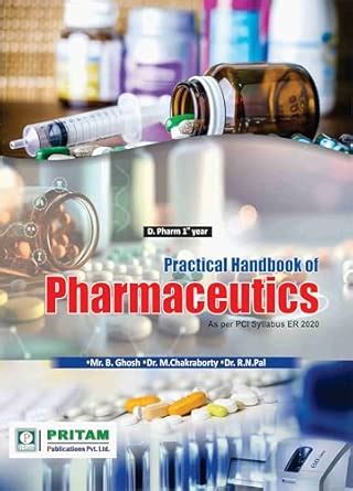 Buy Practical Handbook of Pharmaceutics, D.Pharm 1st Year, PCI Syllabus ...