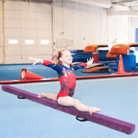 Portable Purple Folding Balance Beam for Gymnasts India | Ubuy