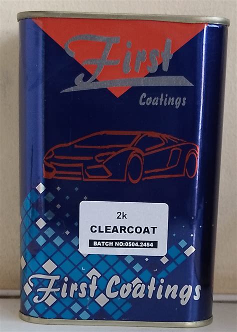 FIRST 2K CLEAR COAT 1Ltr – SA Cables Automotive Parts