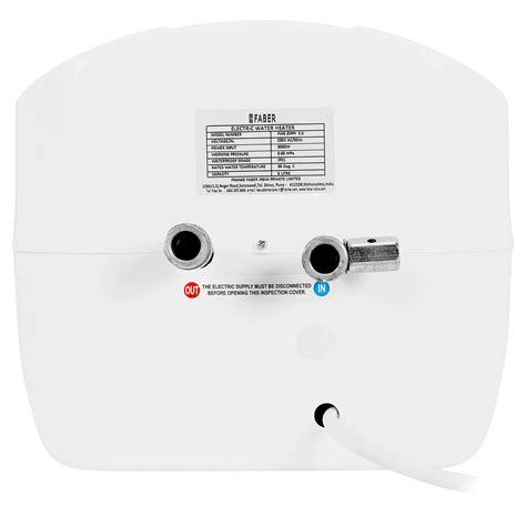Faber FWG Zippy 5.0 Water Heater | Fast Heating & Energy Efficient ...