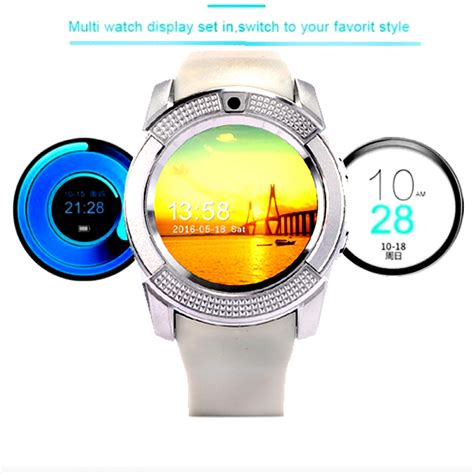 Buy Bingo C6 White Smartwatch With Bluetooth and Sim Enabling Feature ...