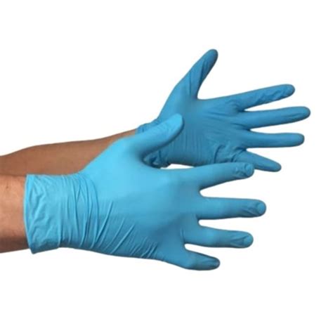 G1342 RS PRO | RS PRO Blue Powder-Free Nitrile Disposable Gloves, Size ...
