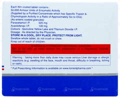 Chymoral Ap | Order Chymoral Ap 100 MG/325MG/5000Au Tablet Online at ...