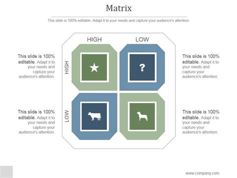 Image result for Matrix Presentation Example