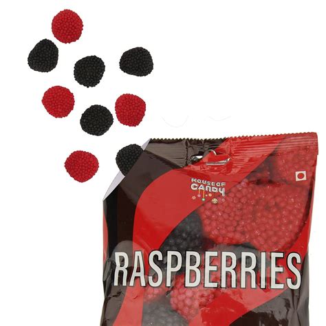House of Candy Raspberry Berry Shaped Gummies' Raspberry Flavoured ...