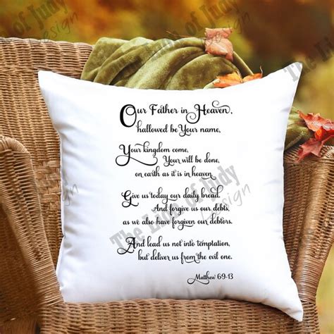 Buy The Lord's Prayer Matthew 6:9-13 NIV Bible Verse Art SVG Online in ...