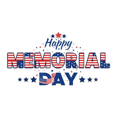 Memorial Day PNG, Vector, PSD, and Clipart With Transparent Background ...
