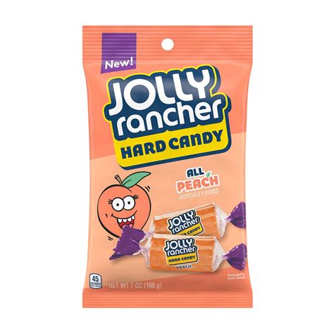 Buy Jolly Rancher All Peach Flavored Hard Candy, 7 oz from Dollar ...