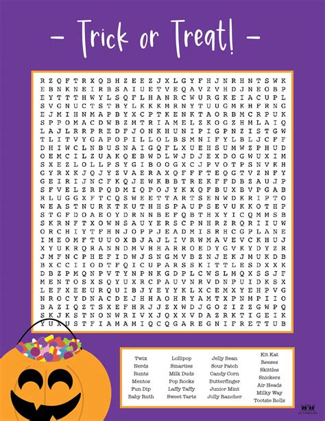 Halloween Word Searches Printable
