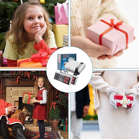 Buy Classic Handheld Game Console, Built-in 620 Classic Games and 2X 4 ...