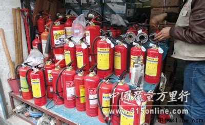 消防市场揭秘：达标的消防器材都是非卖品_精彩报道_中国质量万里行315online.com