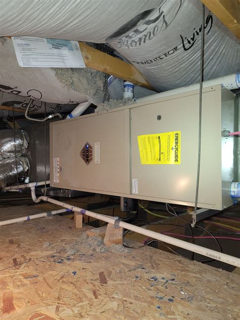 York HVAC Installation with Advanced Drainage Setup in Las Vegas Attic ...