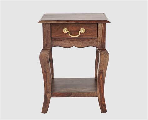 Buy Online Denmark Solid Wood Bedside Table