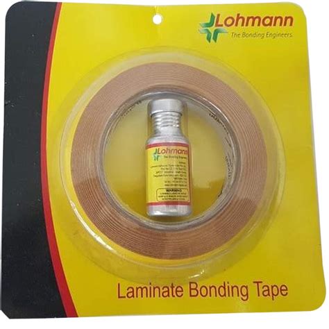 Lohmann 24mm x 15mtr Laminate Bonding Tape Yellow Pack of 9 Pcs ...