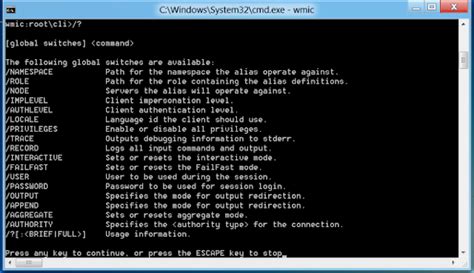 Image result for Command-Prompt Commands Wmic