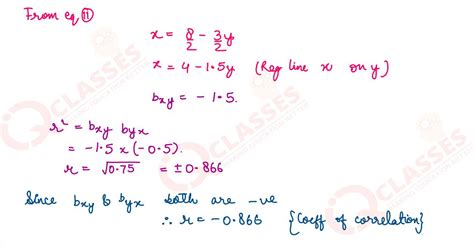 class12 ISC Maths Board Questions Chapter Linear Regression