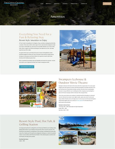 Two Creeks Crossing Resort | ITVibes Portfolio