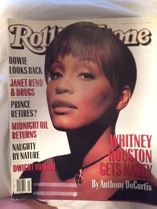 Free: Rolling Stone Mag Whitney Houston, Bowie, Prince 1993 Issue 658 ...