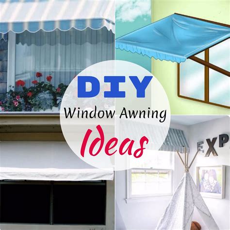 21 DIY Window Awning Ideas - DIYnCrafty