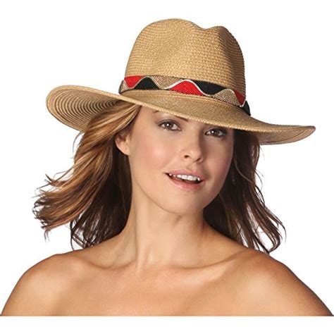 Gottex Women's Mombasa Packable Fedora Sun Hat, Rated UPF 50+ for Max ...