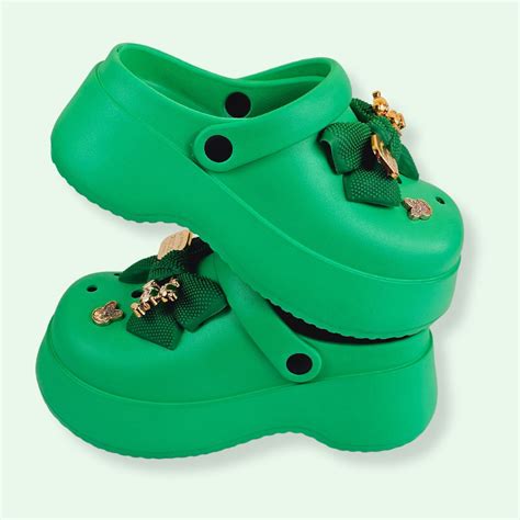 Thick Sole Bear Clogs Green – PICK N JUMP