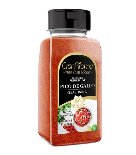 GranAroma Pico de Gallo AKF18 Seasoning, 14.4 oz, Spicy & Salty ...