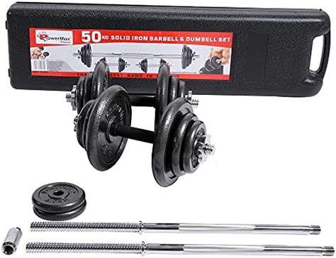 Buy Power Block Personal Trainer 5 to 50 Pound Dumbbell Set Online at ...