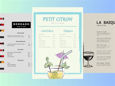 Image result for How to Create a Restaurant Menu