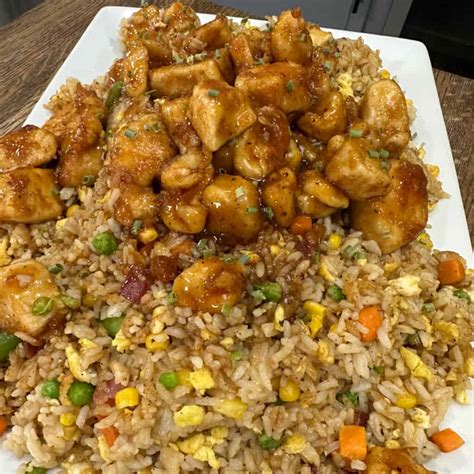 Orange Chicken and Fried Rice - Cooking in the Midwest
