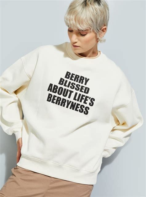 Buy ALAYA F x URB_N Women Printed Oversized Sweatshirt Online at just ...