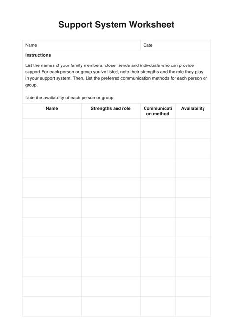 Image result for Support System Example Online