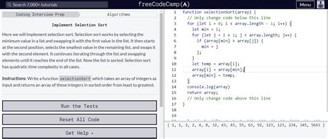 Image result for Freecodecamp Algorithms