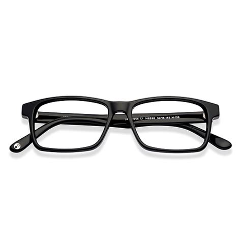 Buy Black Full Rim Rectangle John Jacobs Rich Acetate JJ E14056-C1 ...