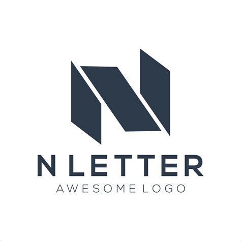 Letter N Silhouette logo 26188174 Vector Art at Vecteezy