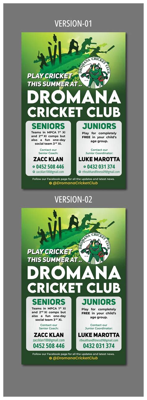 Create a Street Sign for a Cricket Club | Freelancer