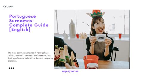 Portuguese Surnames: Complete Guide [English]