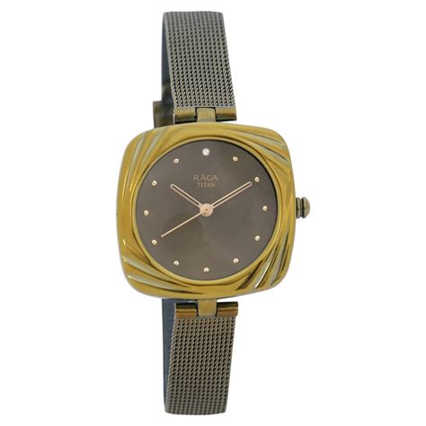 Buy Online Titan Raga Moments Of Joy White Dial Women Watch With Metal ...