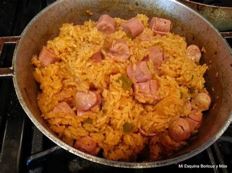 Arroz Con Salchichas