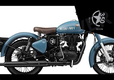 SIGN EVER Bike Stickers Compatible for Royal Enfield Classic 350 ...