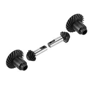 INJORA 24T/12T Alloy Steel Helical Gear Set for 1/18 TRX4M Front Rear ...