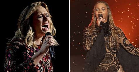 After A Public Display Of Affection At Grammys, Adele & Beyonce May ...